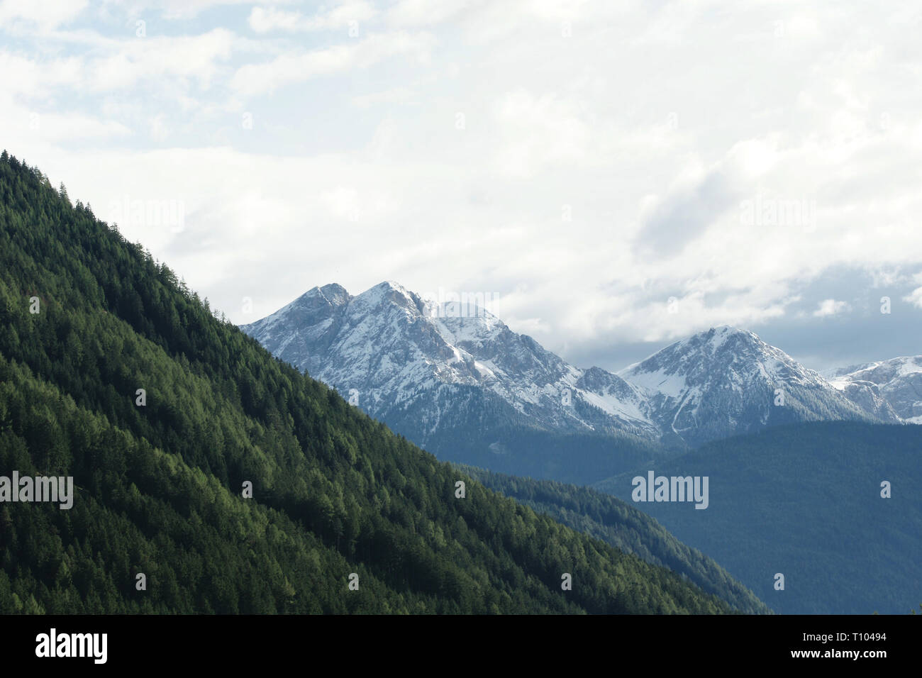 Berge der Dolomiten Stockfoto