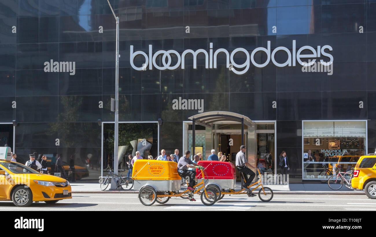 Bloomingdale's Department Store am 3. Avenue, New York, New York State, Vereinigte Staaten von Amerika. Stockfoto