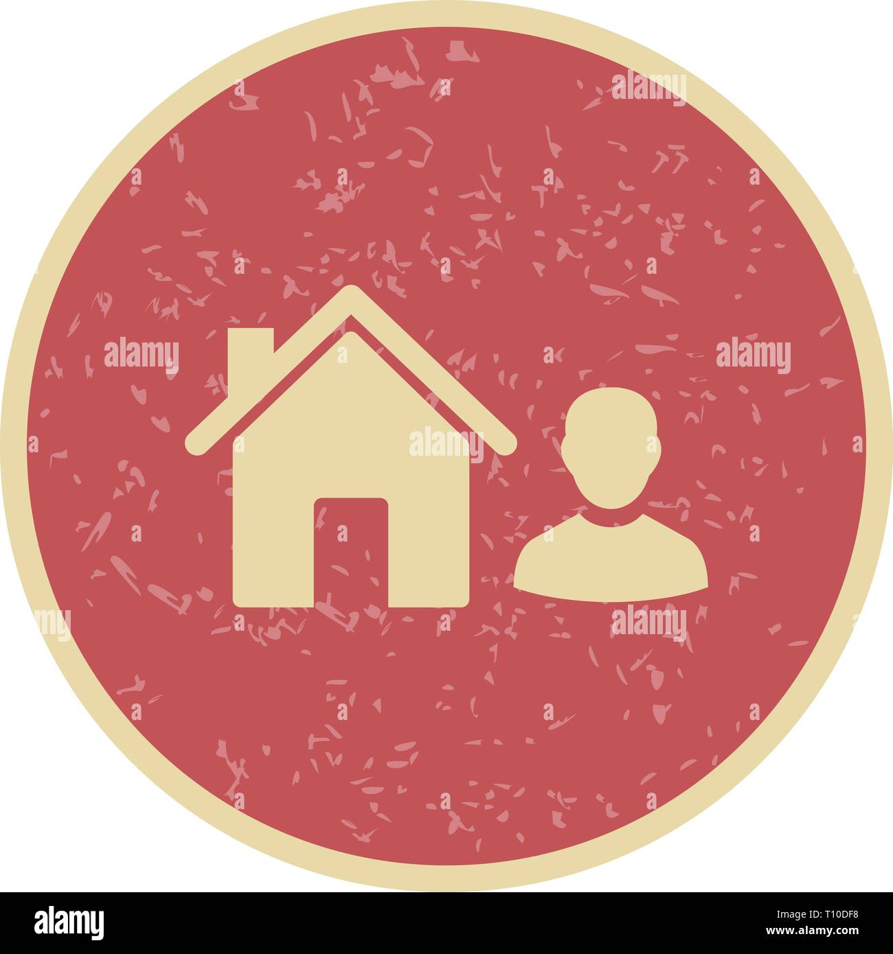 Abbildung: Symbol Agent Stockfoto