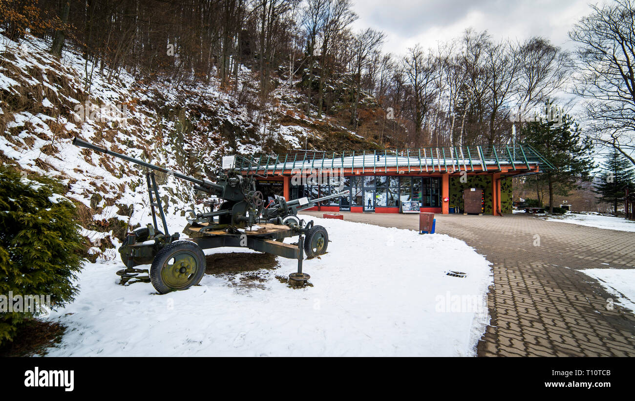 Ns-Riese im Eulengebirge - walim Stockfoto