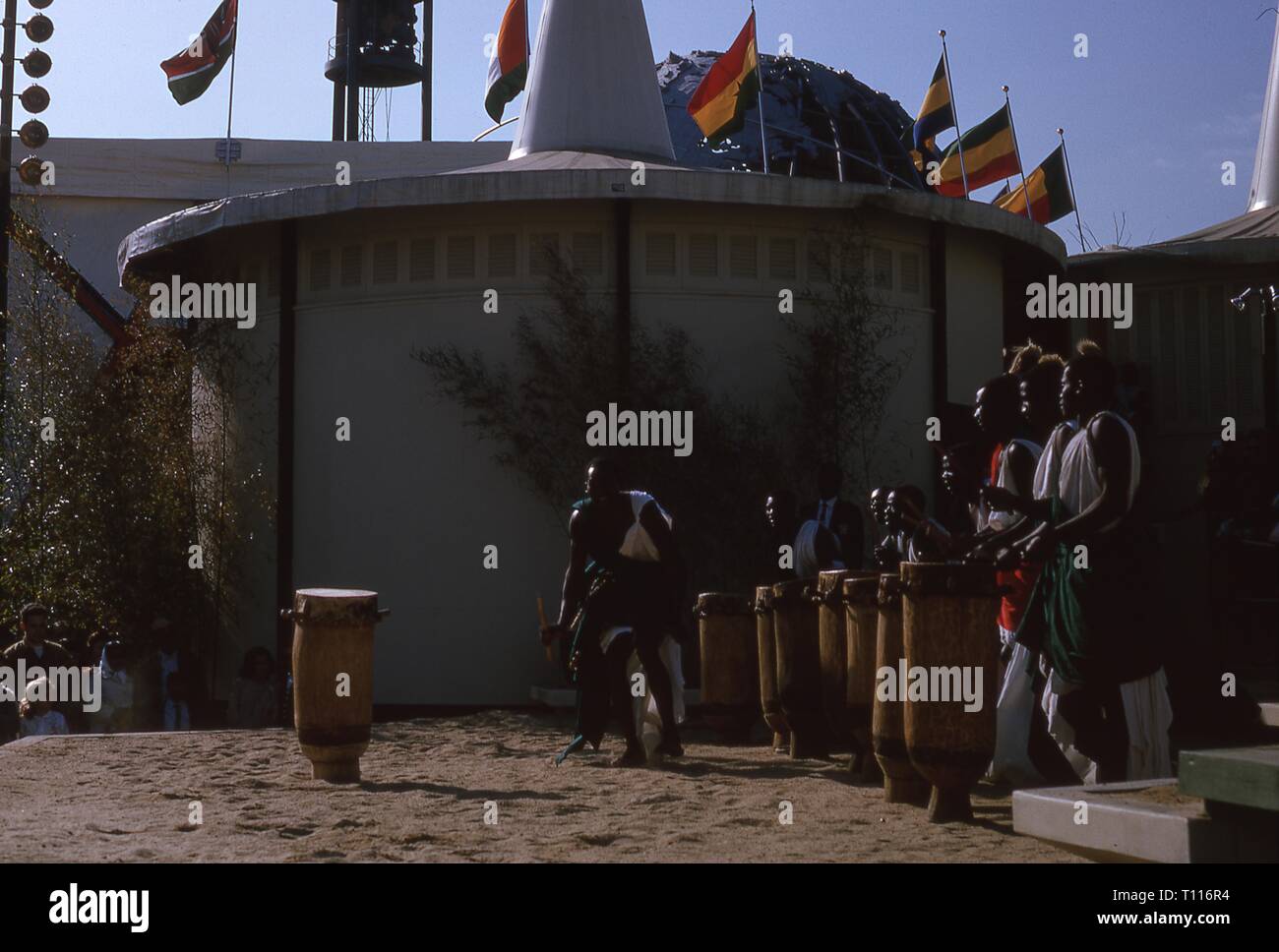 Musiker zu fairen die New Yorker Welt, Flushing Meadows, New York, Juni, 1964. () Stockfoto