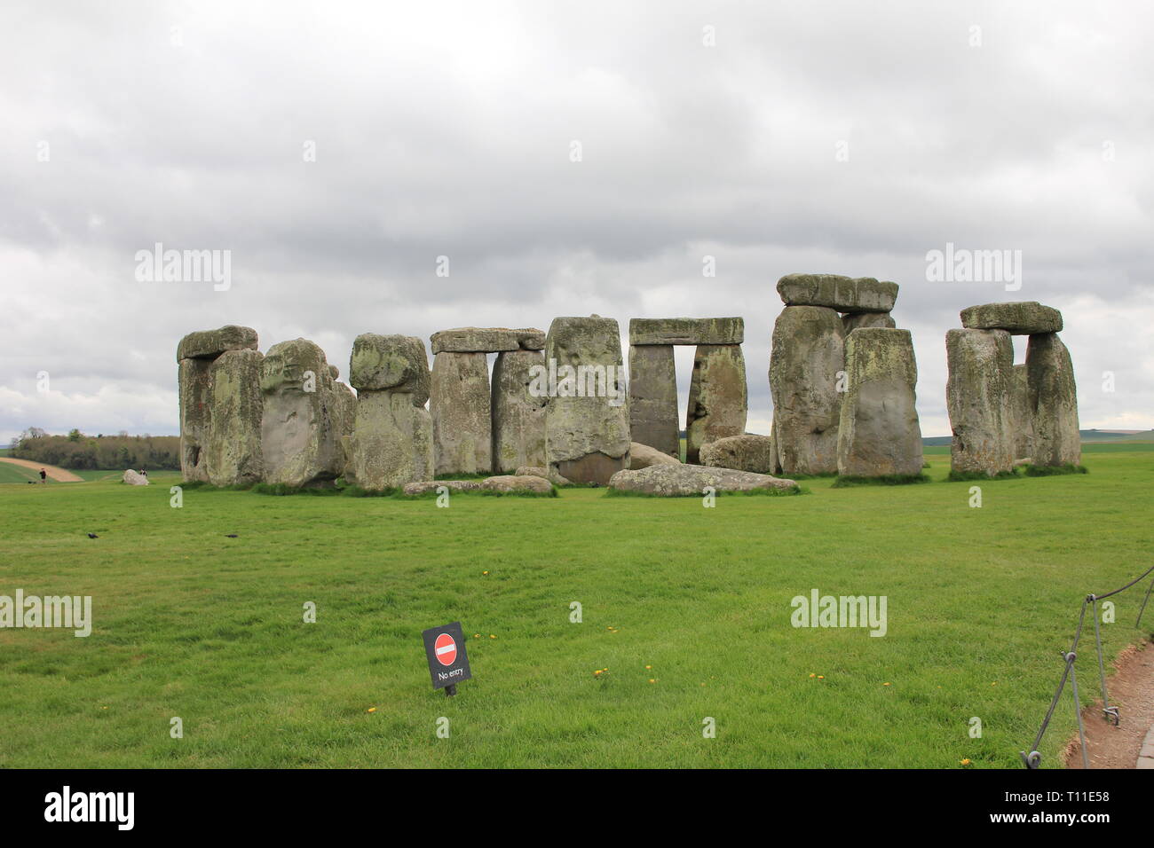 Stonehenge, Wiltshire. England Stockfoto
