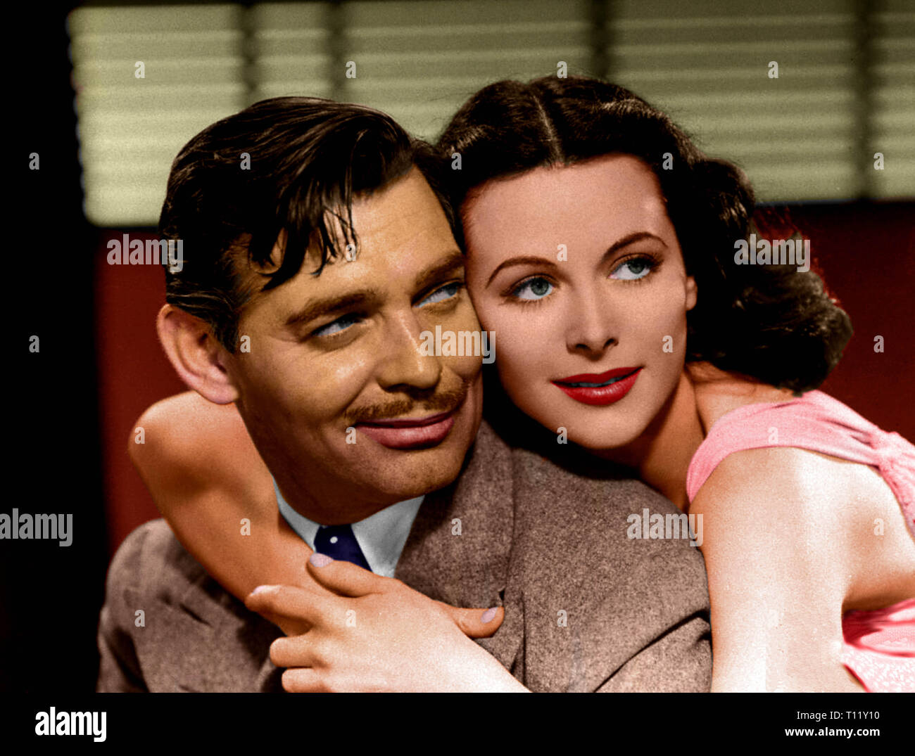 Genosse X ist ein 1940 amerikanische Komödie spy Film unter der Regie von King Vidor und Hauptdarsteller Clark Gable, Hedy Lamarr und Oskar Homolka. Quelle: Hollywood Foto Archiv/MediaPunch Stockfoto