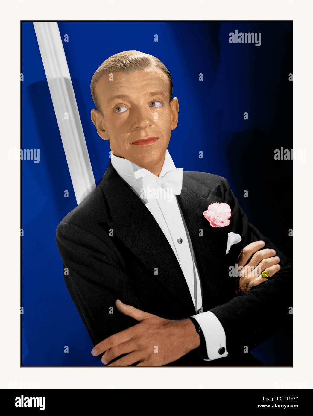 Fred Astaire (Friedrich Austerlitz geboren;[1] Mai 10, 1899 - Juni 22, 1987) war ein US-amerikanischer Tänzer, Sänger, Schauspieler, Choreograf und Fernsehmoderator. Er gilt als einer der einflussreichsten Tänzer in der Geschichte von Film und Fernsehen musicals Credit: Hollywood Foto Archiv/MediaPunch angesehen Stockfoto