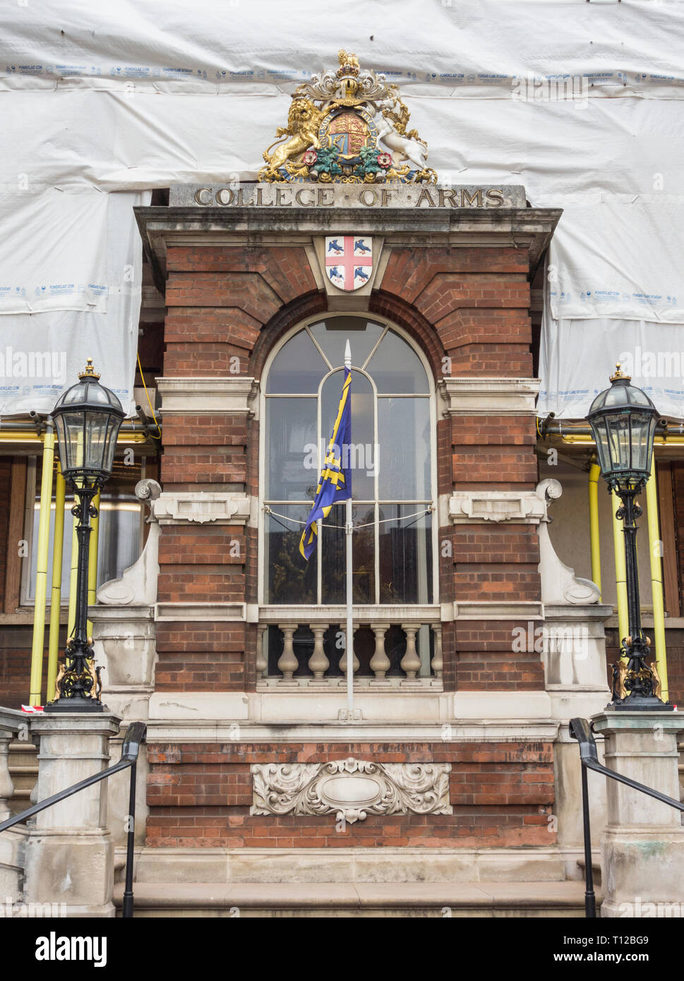 Hochschule für Arme, (läutet' College) Queen Victoria Street, London, EC4, UK Stockfoto