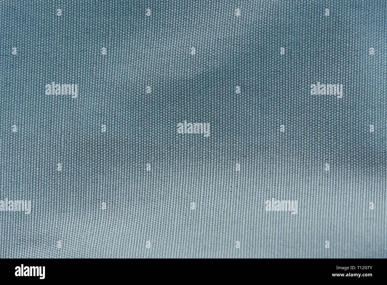 Blauen Stoff Background. Stoffmuster Material Stockfoto