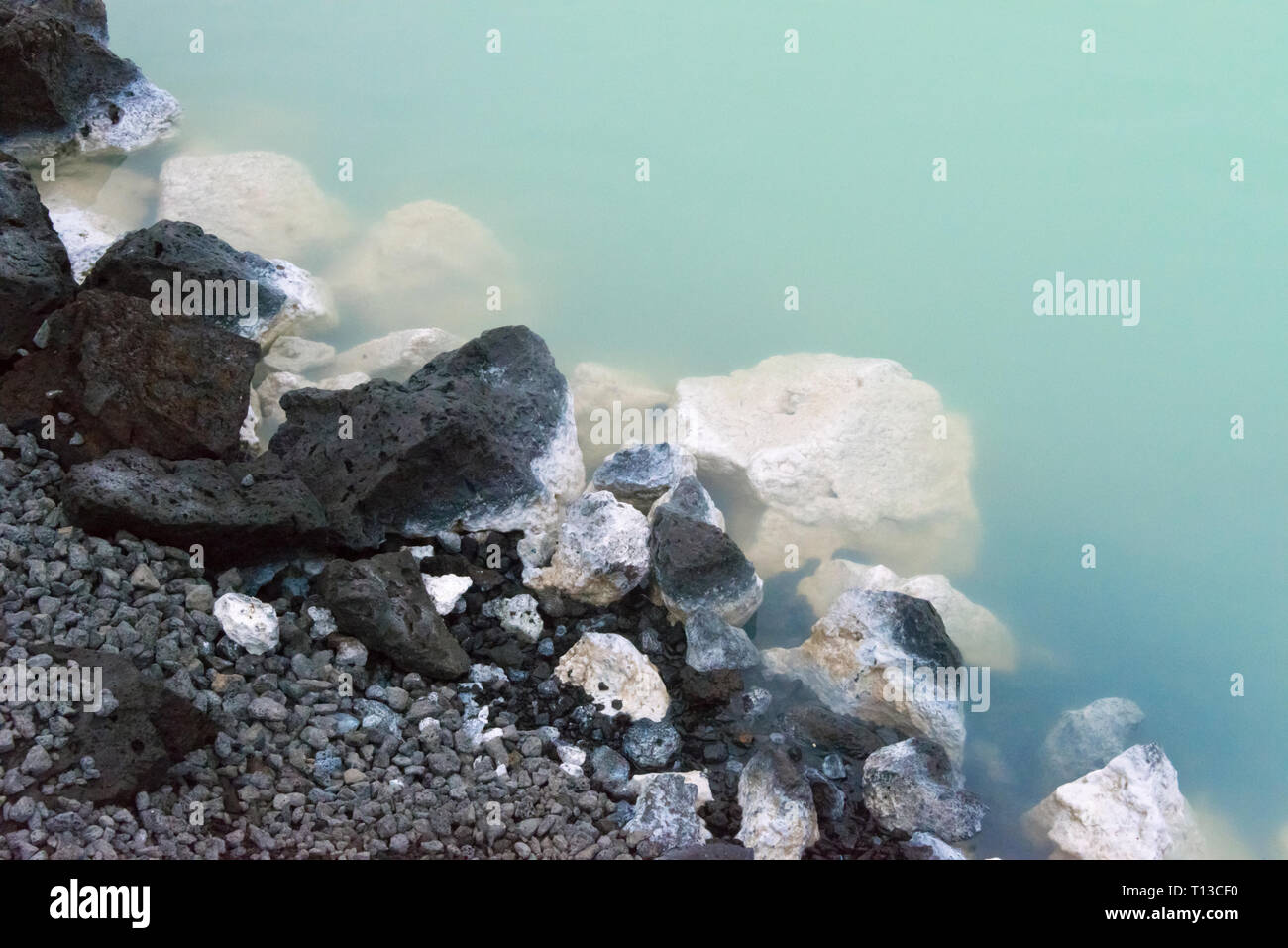 Blaue Lagune Island Stockfoto