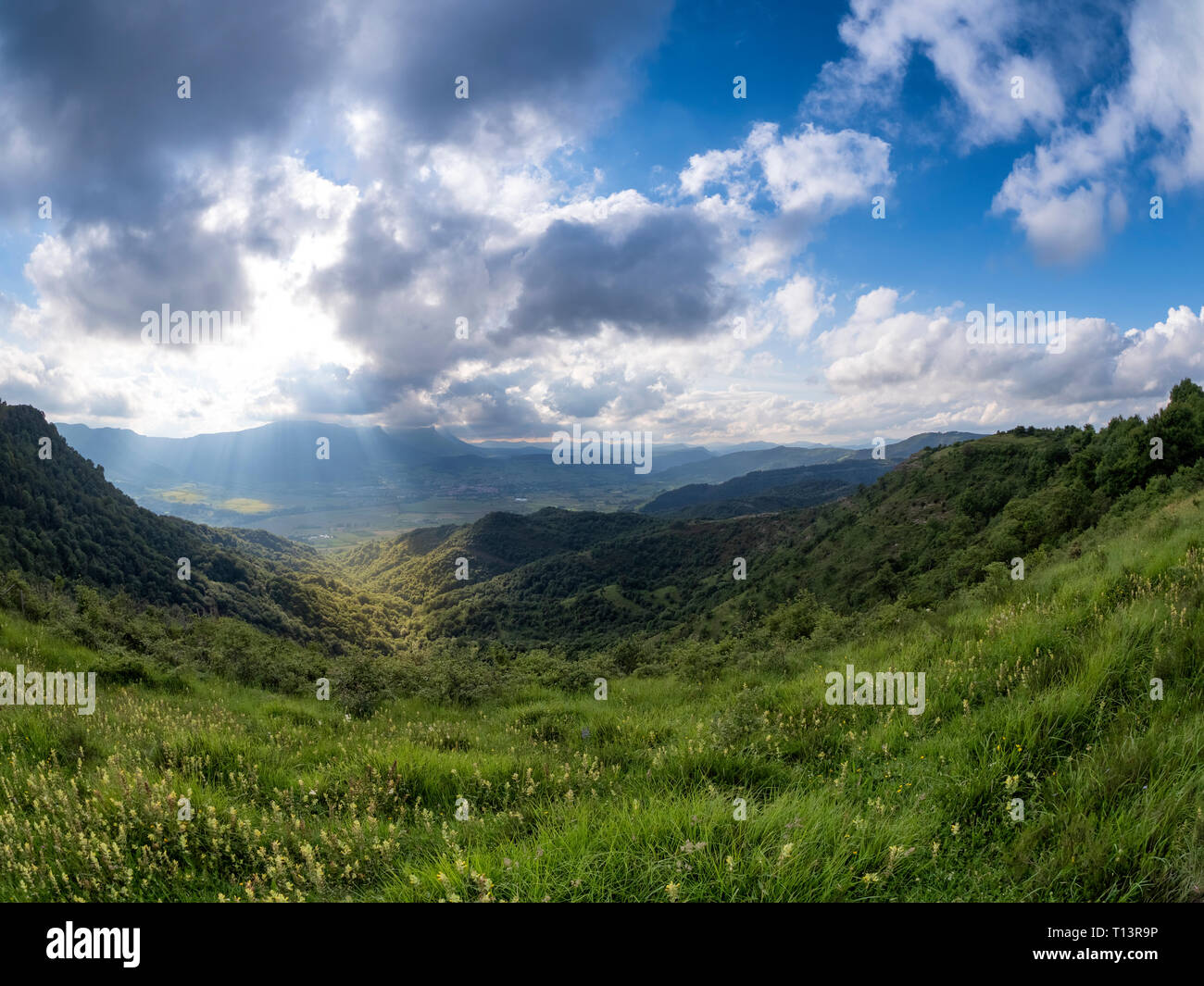 Spanien, Baskenland, Euskadi, Canyon Del Nervion Stockfoto