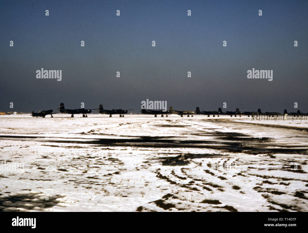 USAF United States Air Force Douglas A-26 B Invader Stockfoto