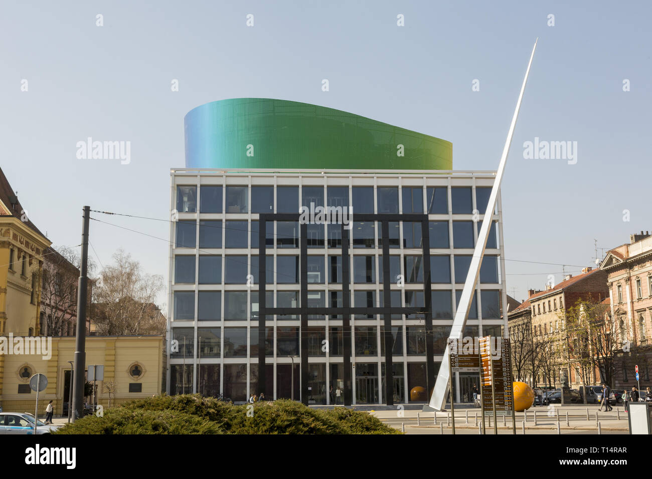 Musikakademie in Zagreb, Kroatien Stockfoto