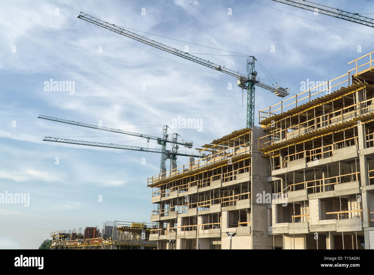 Baustellenaufbau -Fotos und -Bildmaterial in hoher Auflösung – Alamy