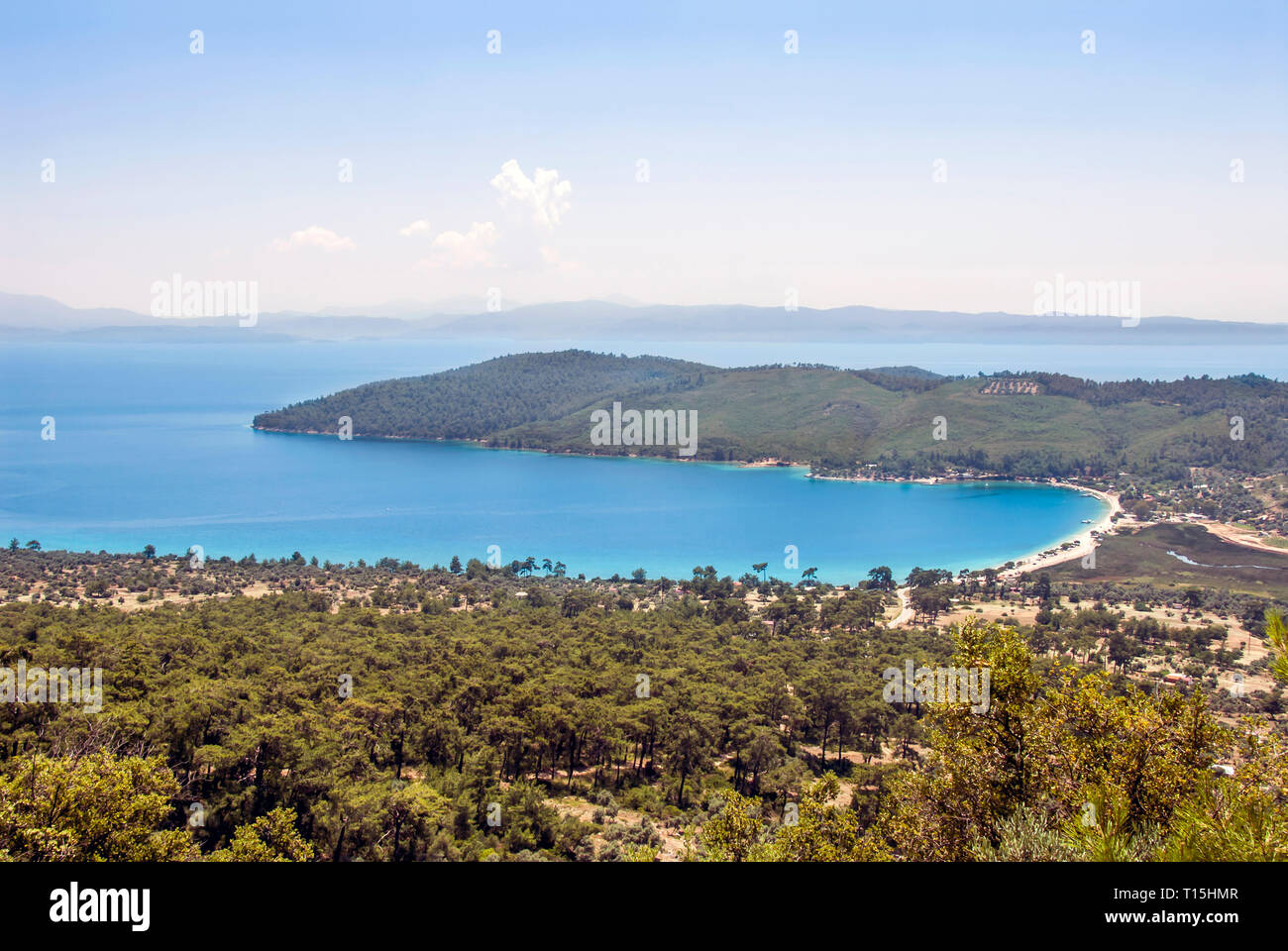 Mugla, Türkei, 3. Juni 2012: Gökova, Akyaka Stockfoto