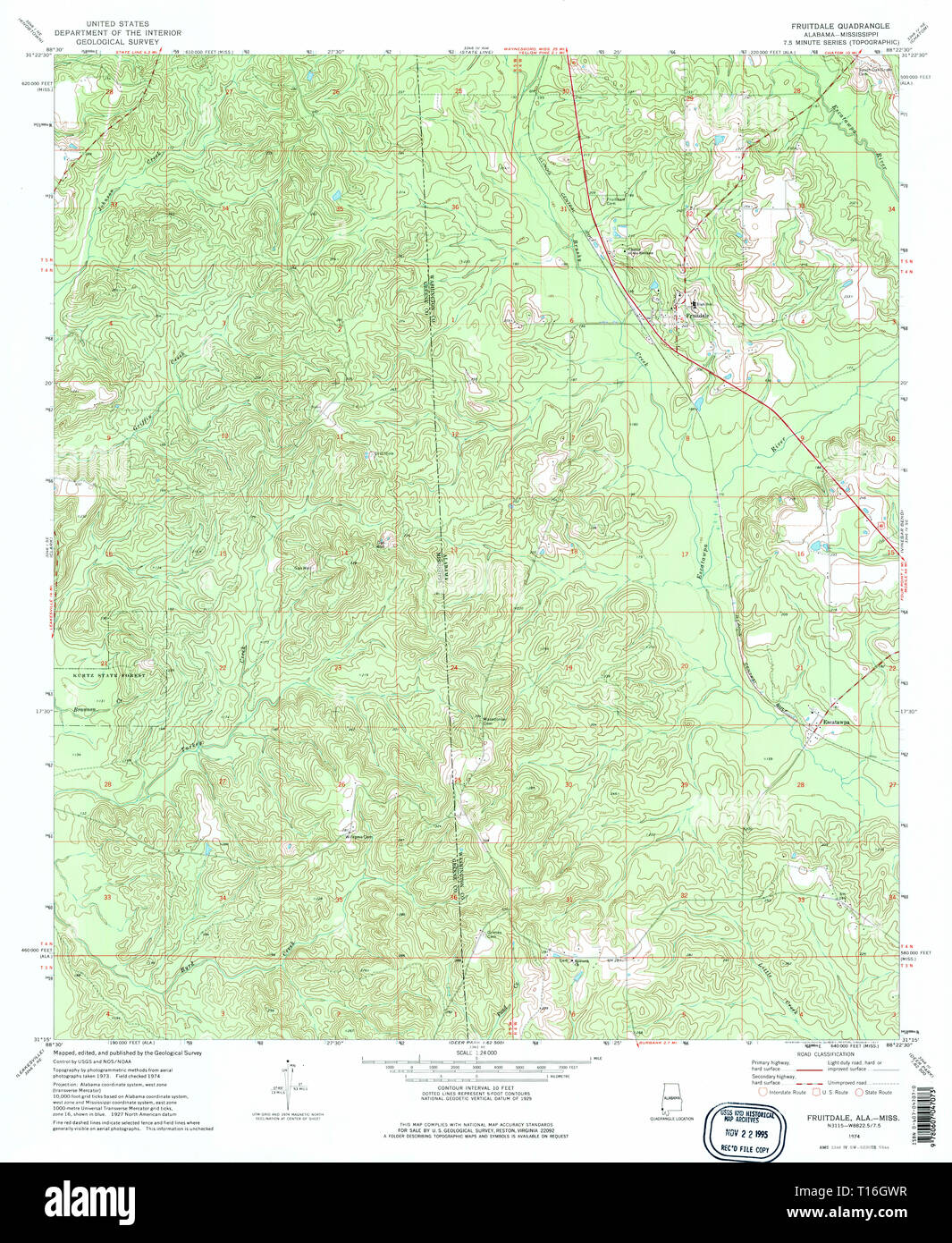 1974 karte Fotos und Bildmaterial in hoher Auflösung Alamy