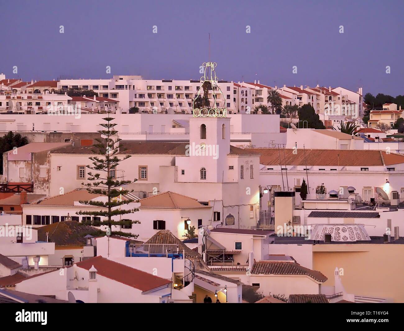 Schöne Albufeira an der Algarve in Portugal Stockfoto