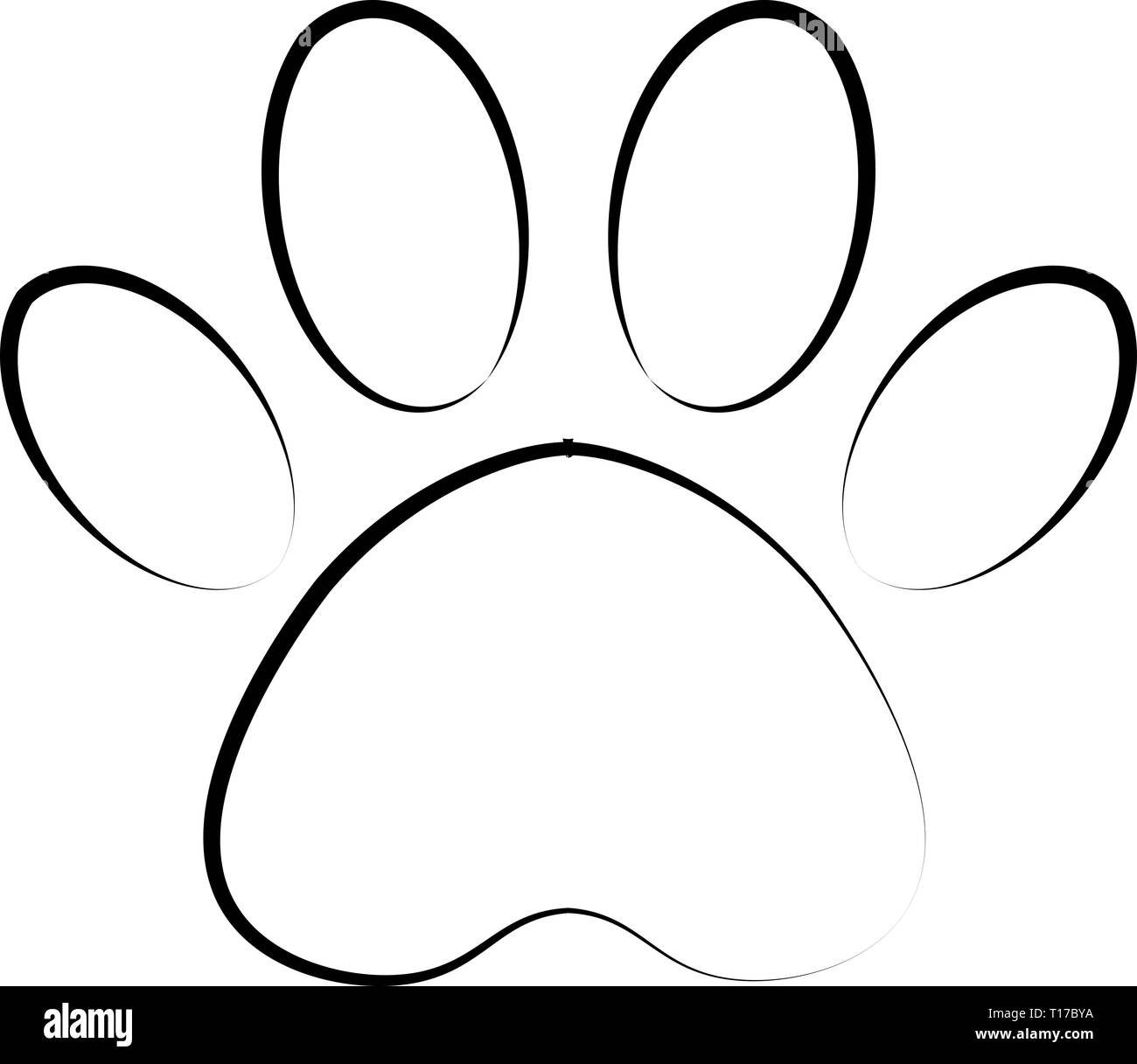 Katzenpfotenabdruck Stockfotos & Katzenpfotenabdruck Bilder - Alamy