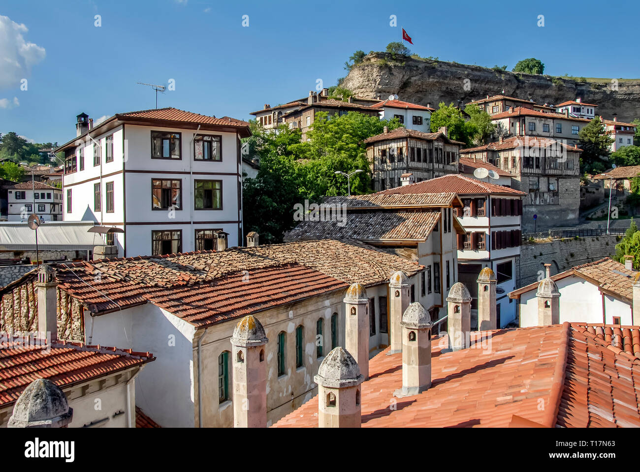 Karabuk, Türkei, 20. Mai 2013: historischen Villen in Safranbolu Stockfoto