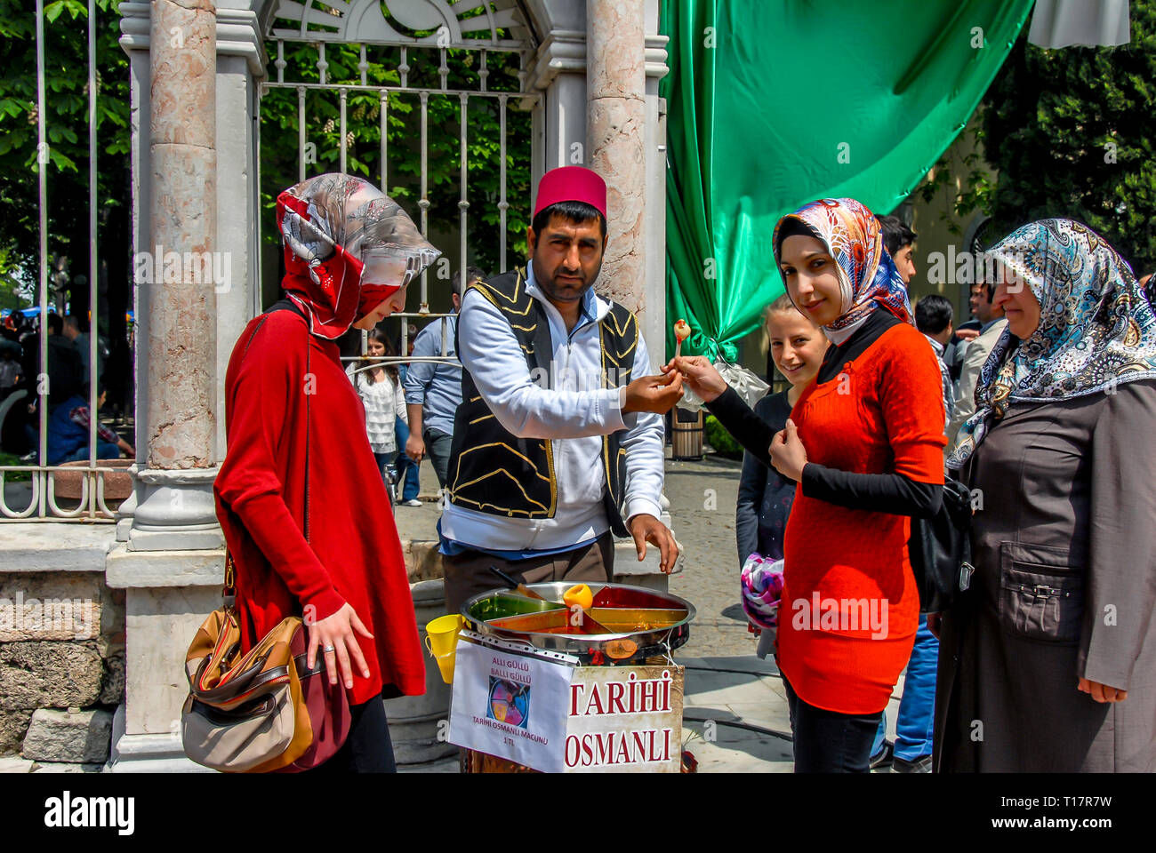 Bursa, Türkei, 29. April 2012: Tophane, historischen osmanischen einfügen Stockfoto
