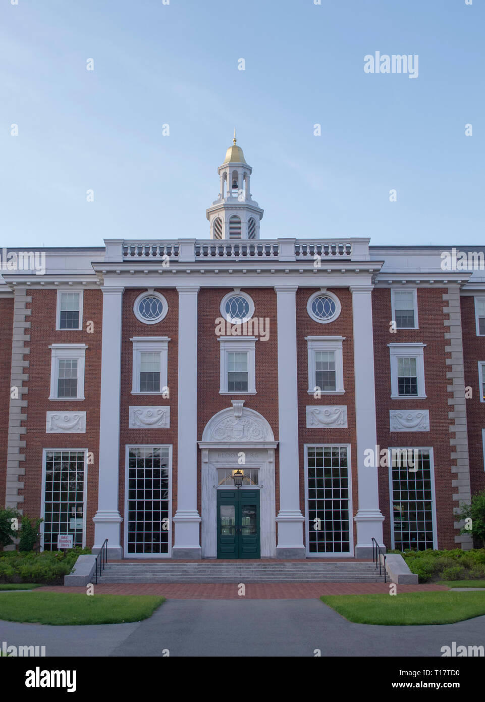 Baker Library an der Harvard University Stockfoto