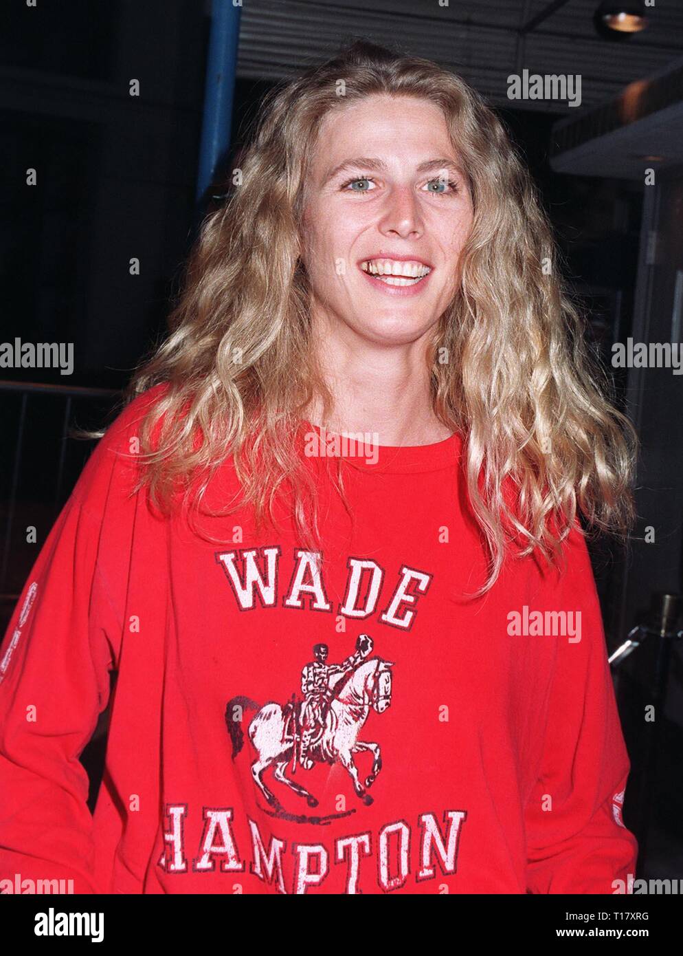 LOS ANGELES, Ca. August 06, 1997: Sängerin Sophie B. Hawkins bei der ...
