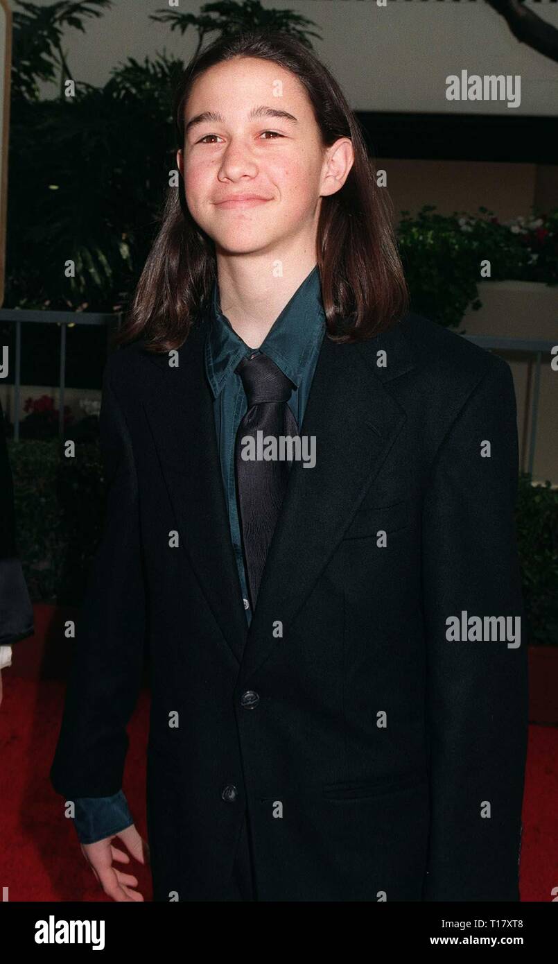 LOS ANGELES, Ca. Januar 20, 1997: Schauspieler Joseph Gordon-Levitt bei den Golden Globe Awards. Stockfoto