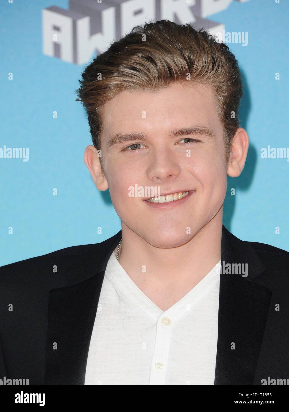 Los Angeles, CA, USA. 23 Mär, 2019. Sean Ryan Fuchs in der Ankunftshalle für Nickelodeon Kids Choice Awards 2019, USC Galen Center, Los Angeles, CA 23. März 2019. Credit: Elizabeth Goodenough/Everett Collection/Alamy leben Nachrichten Stockfoto