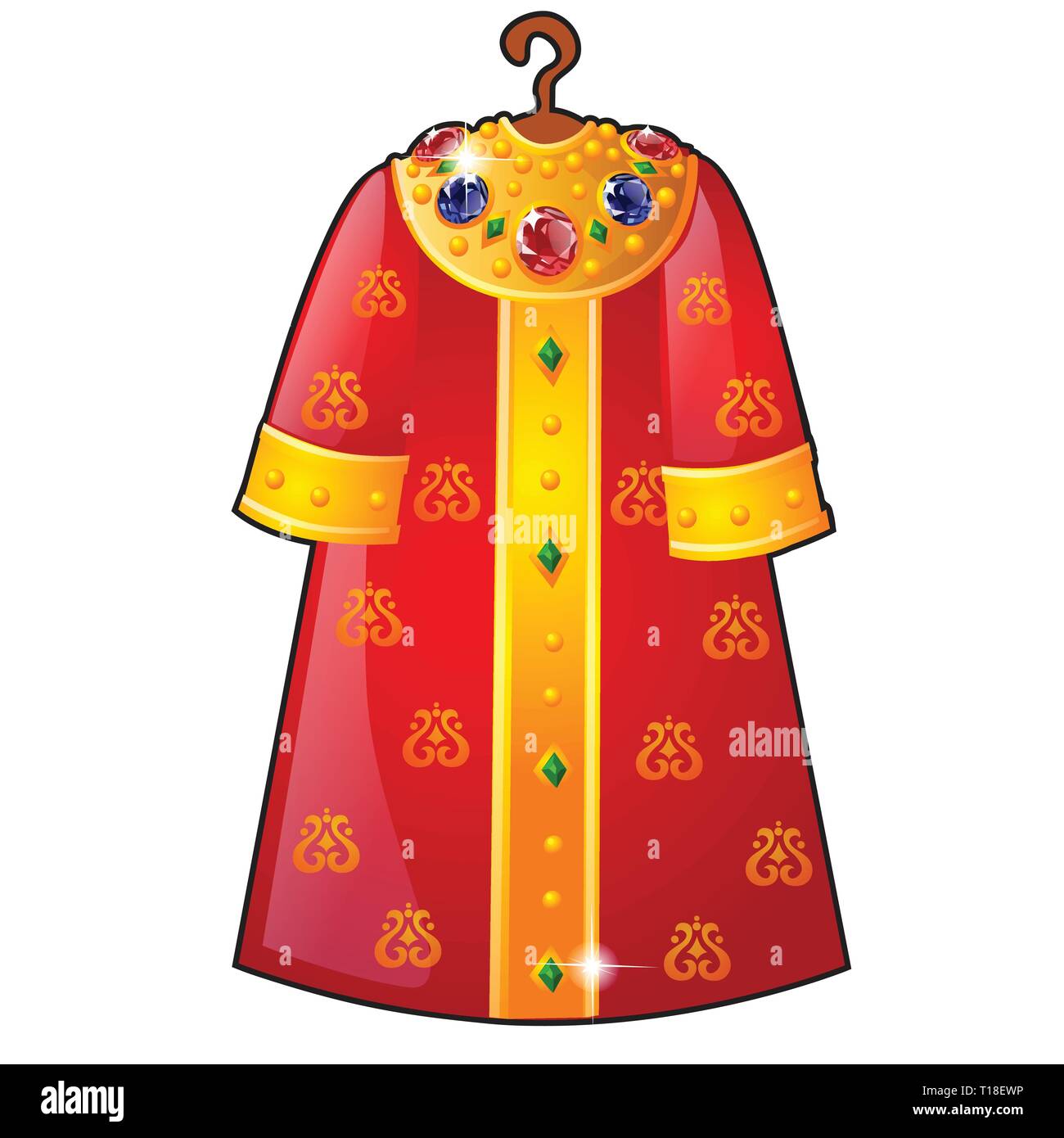 Umhang kleid Stock-Vektorgrafiken kaufen - Alamy