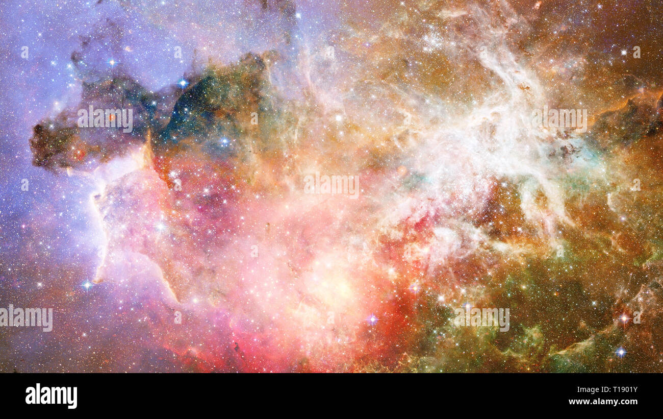 Nebel im Raum. Kosmische Hintergrund. Elemente dieses Bild von der NASA eingerichtet. Stockfoto