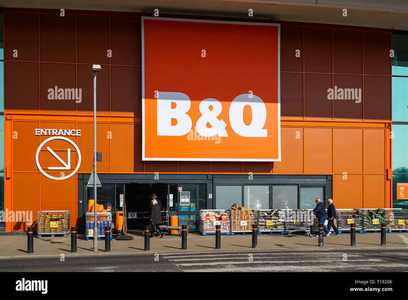 B&Q store in Greenwich, London England United Kingdom UK Stockfoto