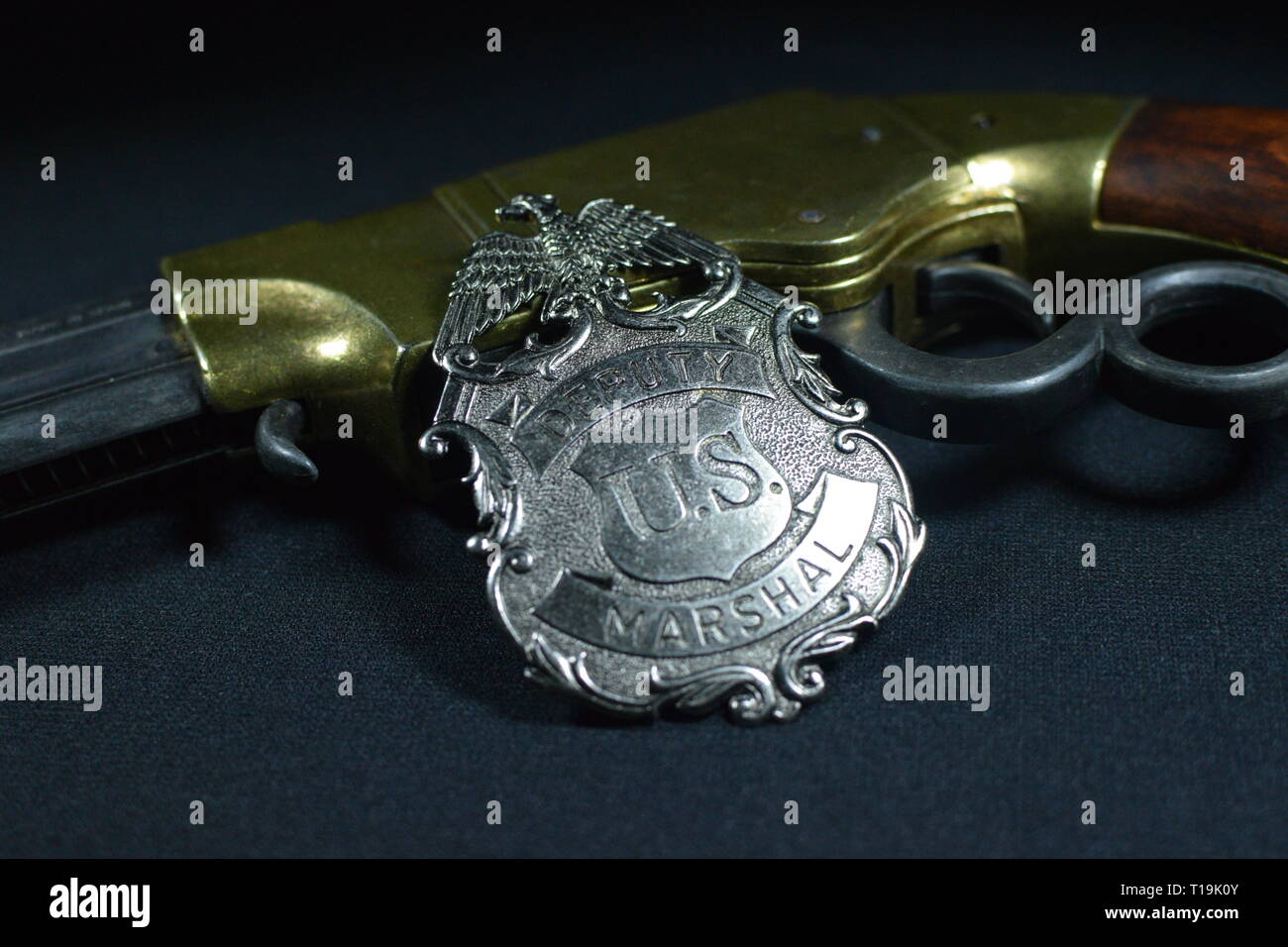 Sheriff Abzeichen Stockfoto