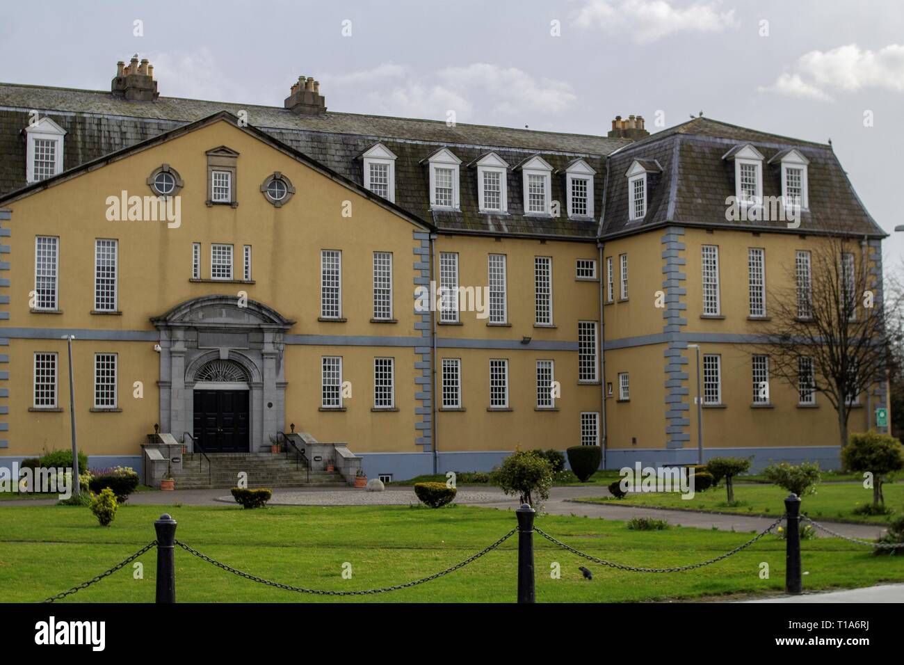 Dr Steevens' Krankenhaus, dessen Geschichte stammt aus dem 18. Jahrhundert und die jetzt als Verwaltungszentrum für die Health Service Executive verwendet Stockfoto