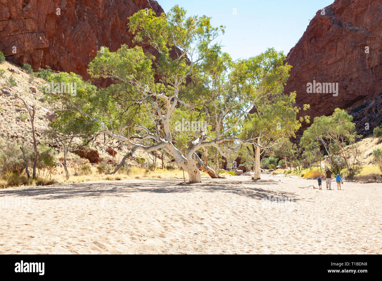 Simpsons Gap, Northern Territory, Australien Stockfoto