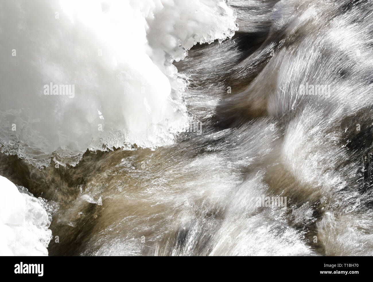 MOTALA 20180318 Wasser. Foto Jeppe Gustafsson Stockfoto