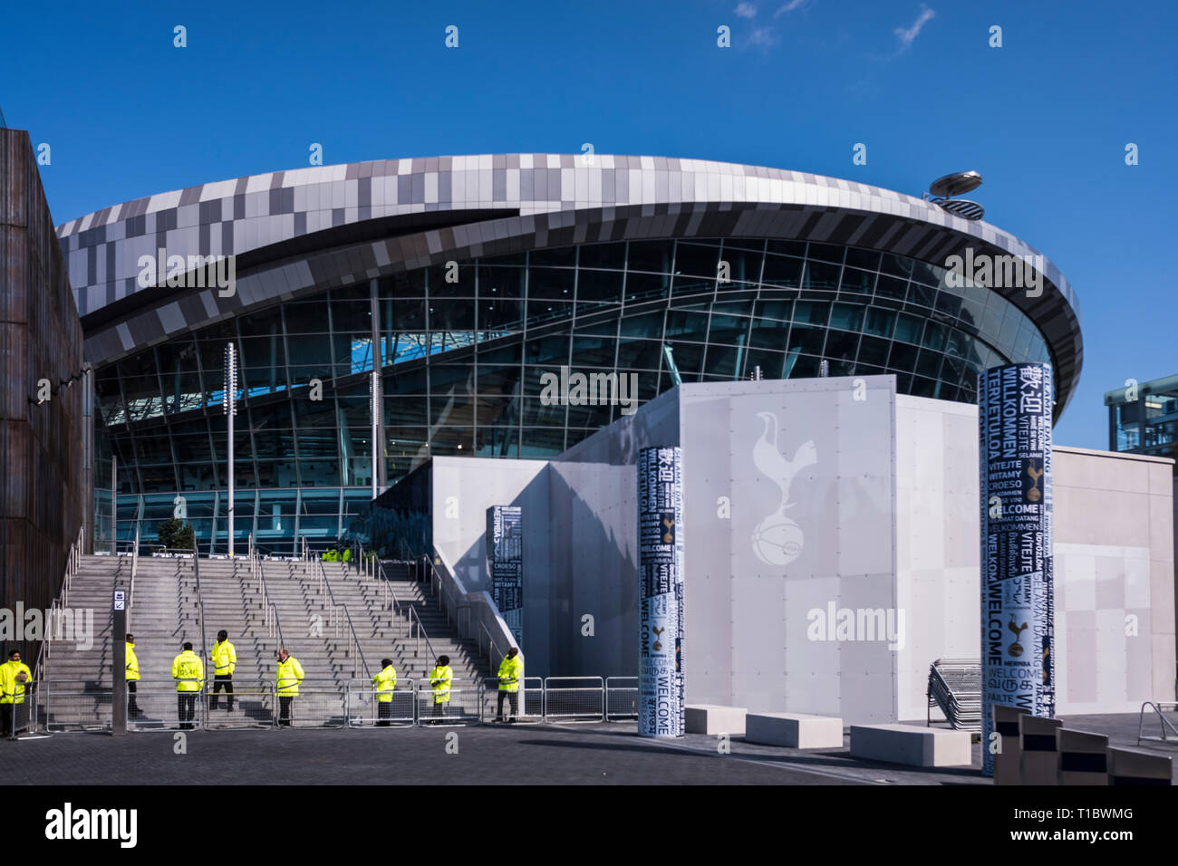 Tottenham Hotspur Stadium, High Road, Tottenham, London, England, Großbritannien Stockfoto