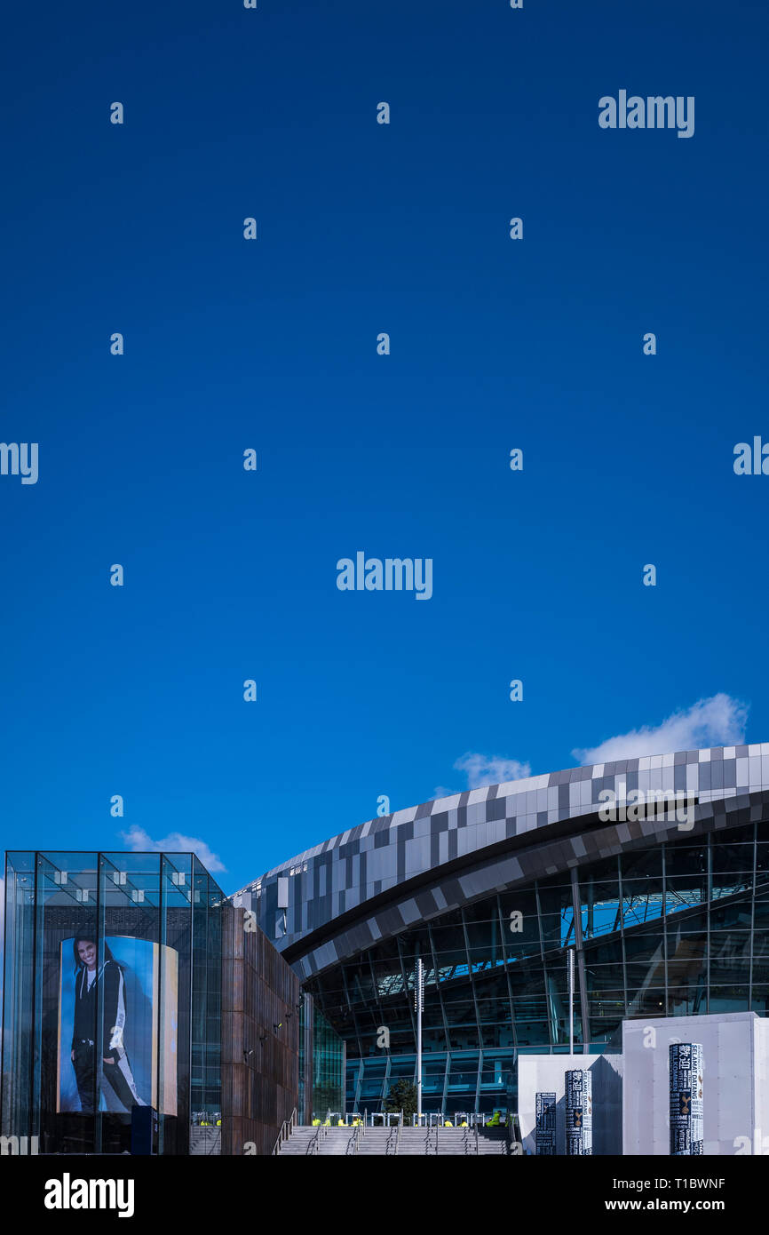 Tottenham Hotspur Stadium, High Road, Tottenham, London, England, Großbritannien Stockfoto