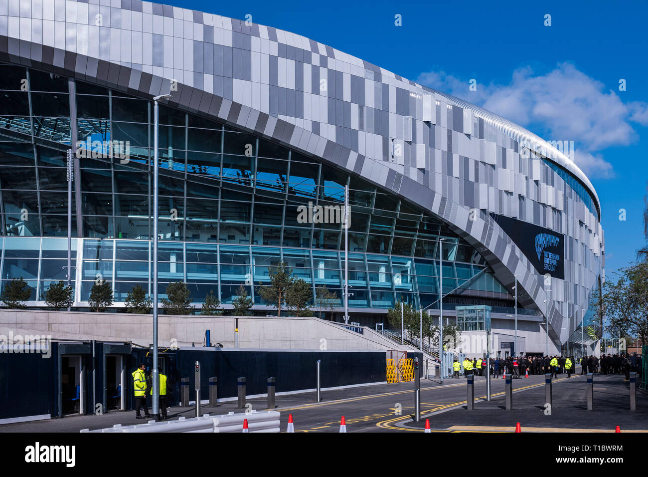 Tottenham Hotspur Stadium, High Road, Tottenham, London, England, Großbritannien Stockfoto