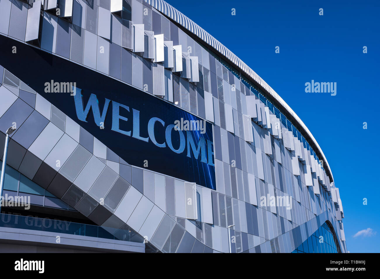 Tottenham Hotspur Stadium, High Road, Tottenham, London, England, Großbritannien Stockfoto