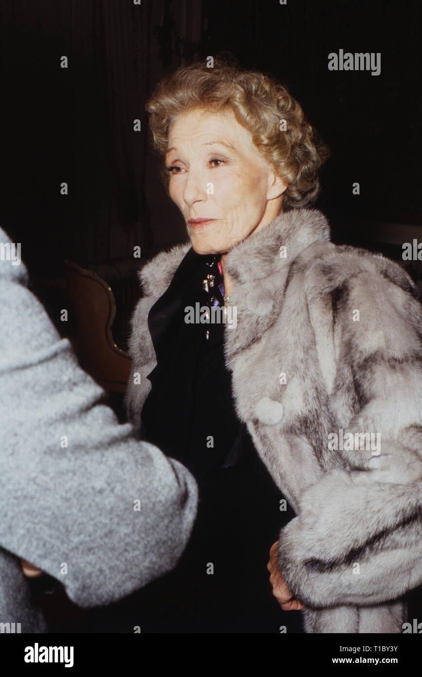 Das Erbe der Guldenburgs, Fernsehserie, Deutschland 1986 - 1988, Darsteller: Brigitte Horney Stockfoto