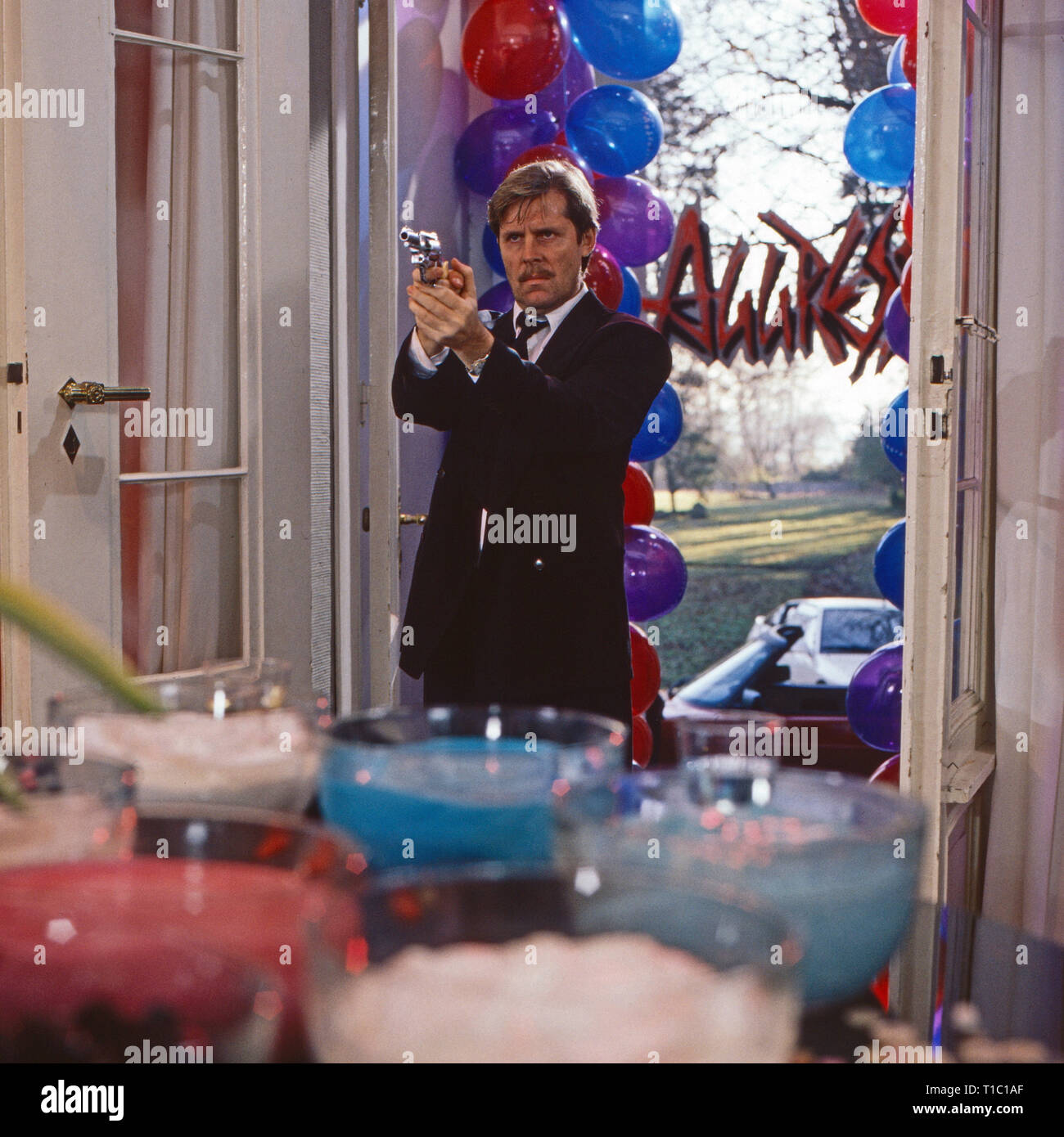 Das Erbe der Guldenburgs, Fernsehserie, Deutschland 1986 - 1988, Folge: "Das letzte Kapitel", Darsteller: Sigmar Solbach Stockfoto