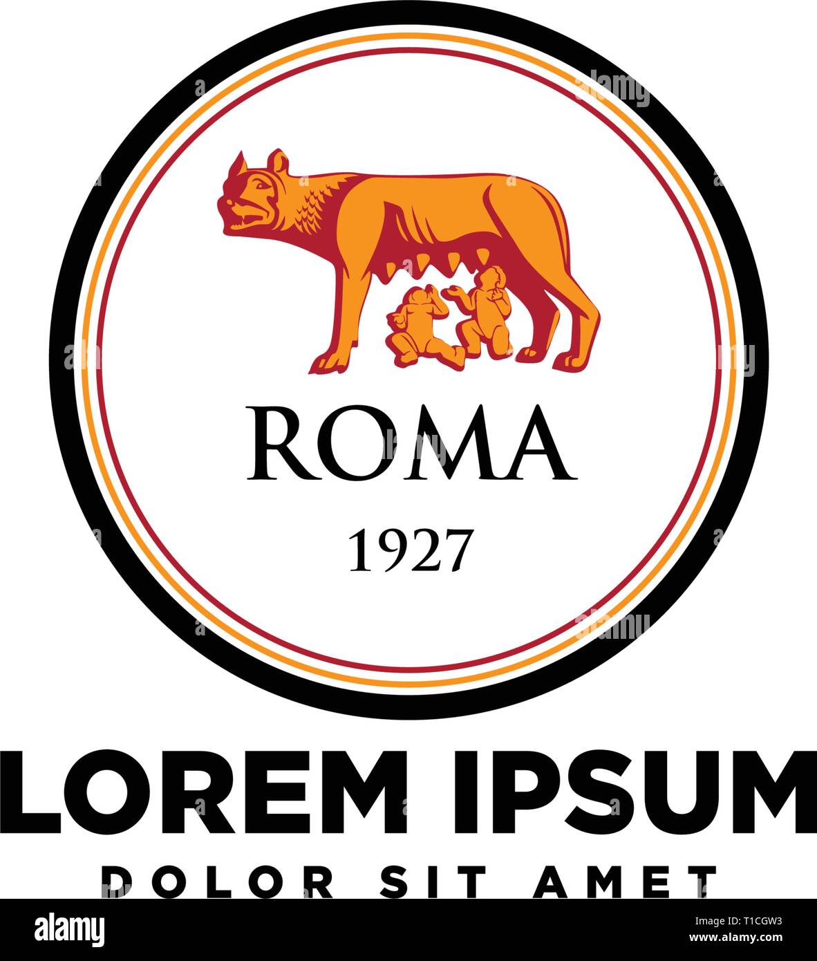 Als roma logo Stock-Vektorgrafiken kaufen - Alamy