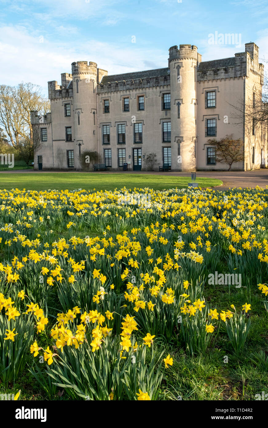 Das Haus von Binns in der Nähe von Linlithgow, West Lothian das Haus der Familie Dalyell jetzt durch den National Trust für Schottland. Stockfoto