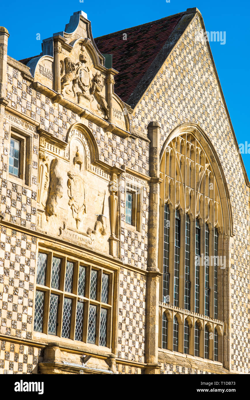 Das Rathaus und Trinity Guildhall, Kings Lynn, Norfolk, England, Großbritannien Stockfoto