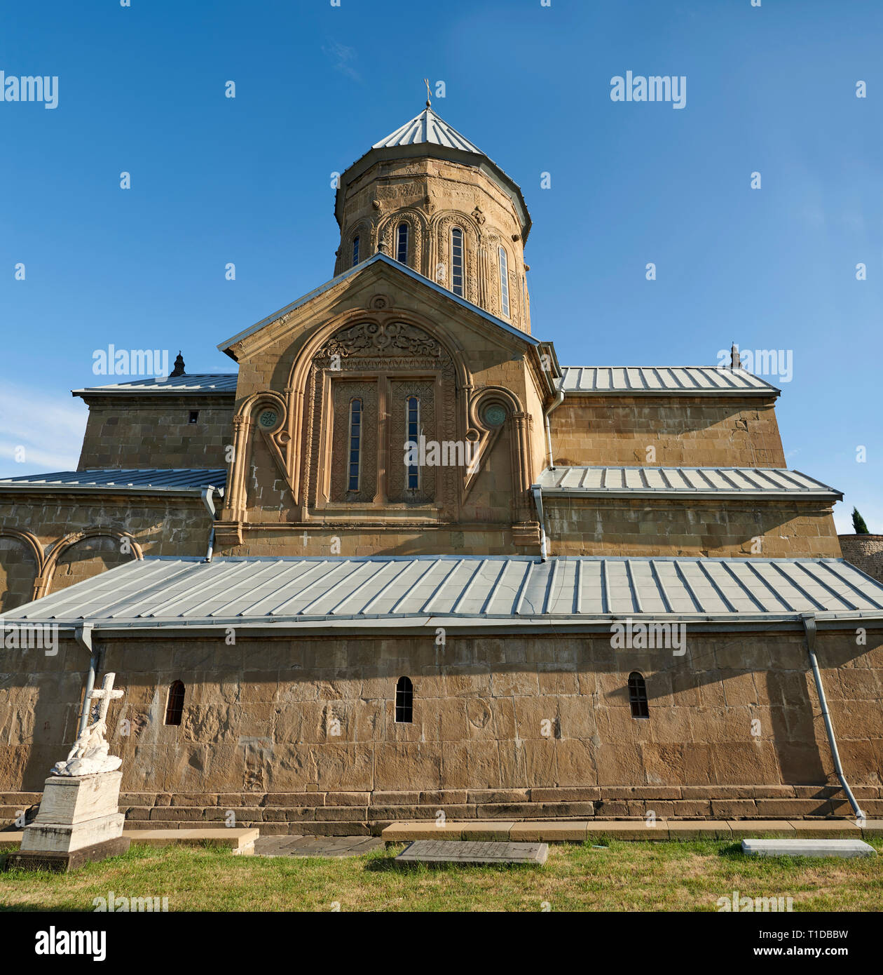 Fotos & Bilder der Östlichen Orthodoxen georgischen Samtavro Verklärung Kirche und Kloster des hl. Nino in Mtskheta, Georgia. Ein UNESCO-Herita Stockfoto