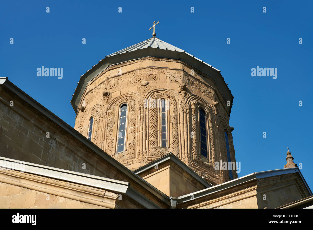 Fotos & Bilder der Östlichen Orthodoxen georgischen Samtavro Verklärung Kirche und Kloster des hl. Nino in Mtskheta, Georgia. Ein UNESCO-Herita Stockfoto