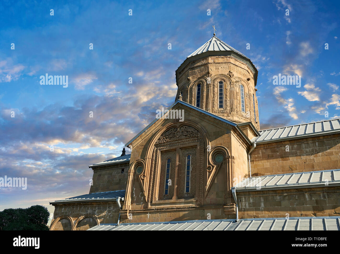 Fotos & Bilder der Östlichen Orthodoxen georgischen Samtavro Verklärung Kirche und Kloster des hl. Nino in Mtskheta, Georgia. Ein UNESCO-Herita Stockfoto
