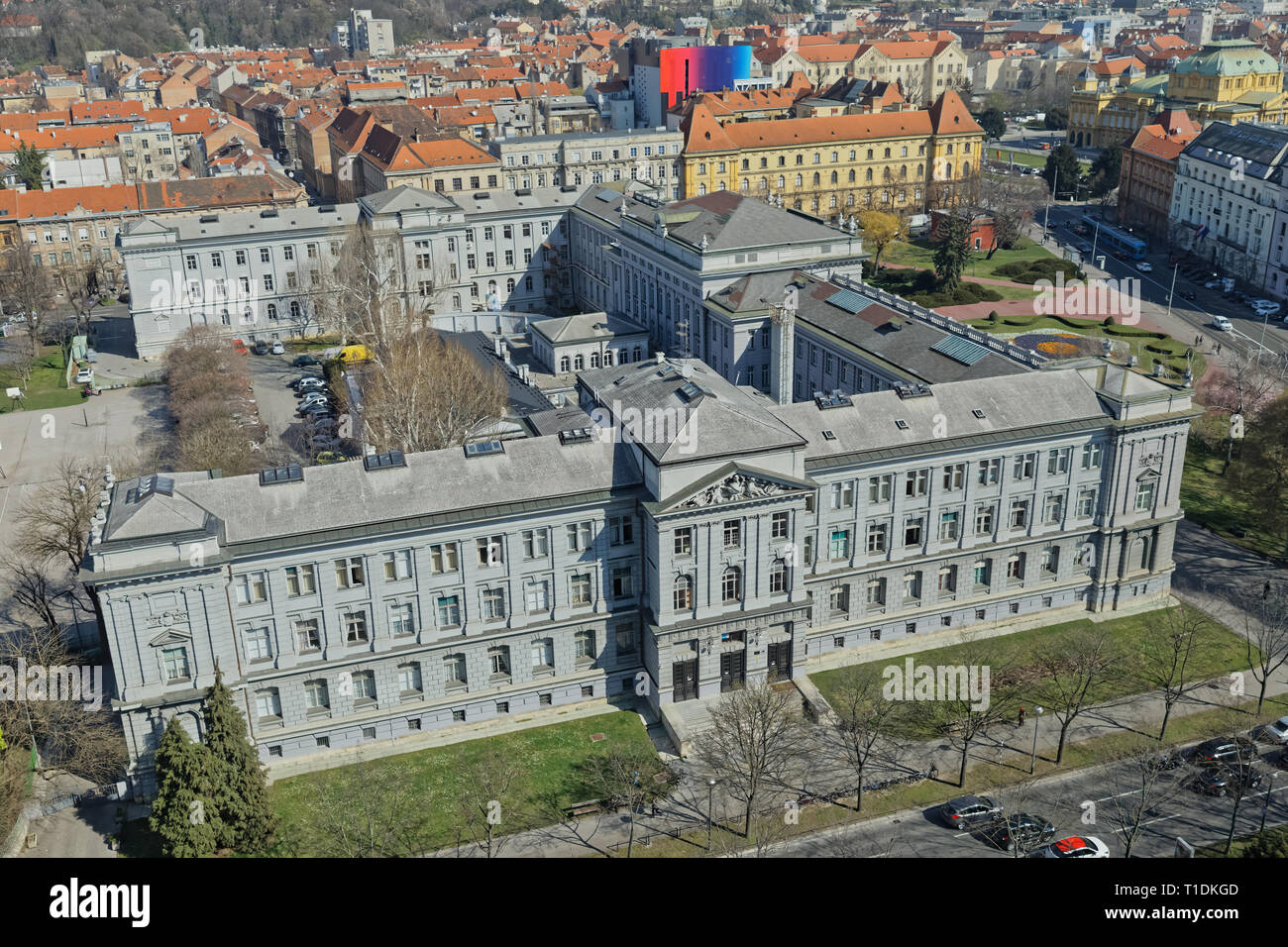 Mimara Museum in Zagreb Stockfoto