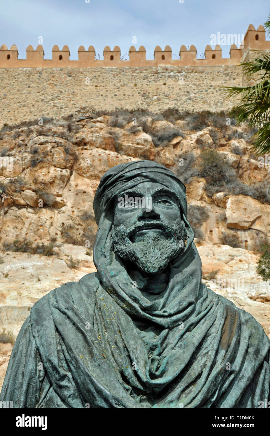 Statue von Abd alRahman III, den Kalifen von Cordoba, arabischen Emir