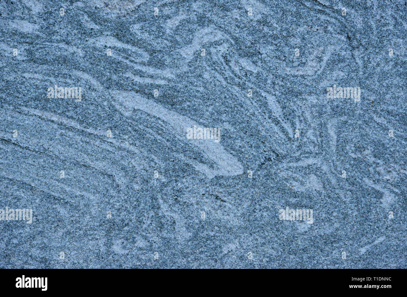 Granit Wand mit Azure oder bläulichen Farbton als Hintergrund Stockfoto