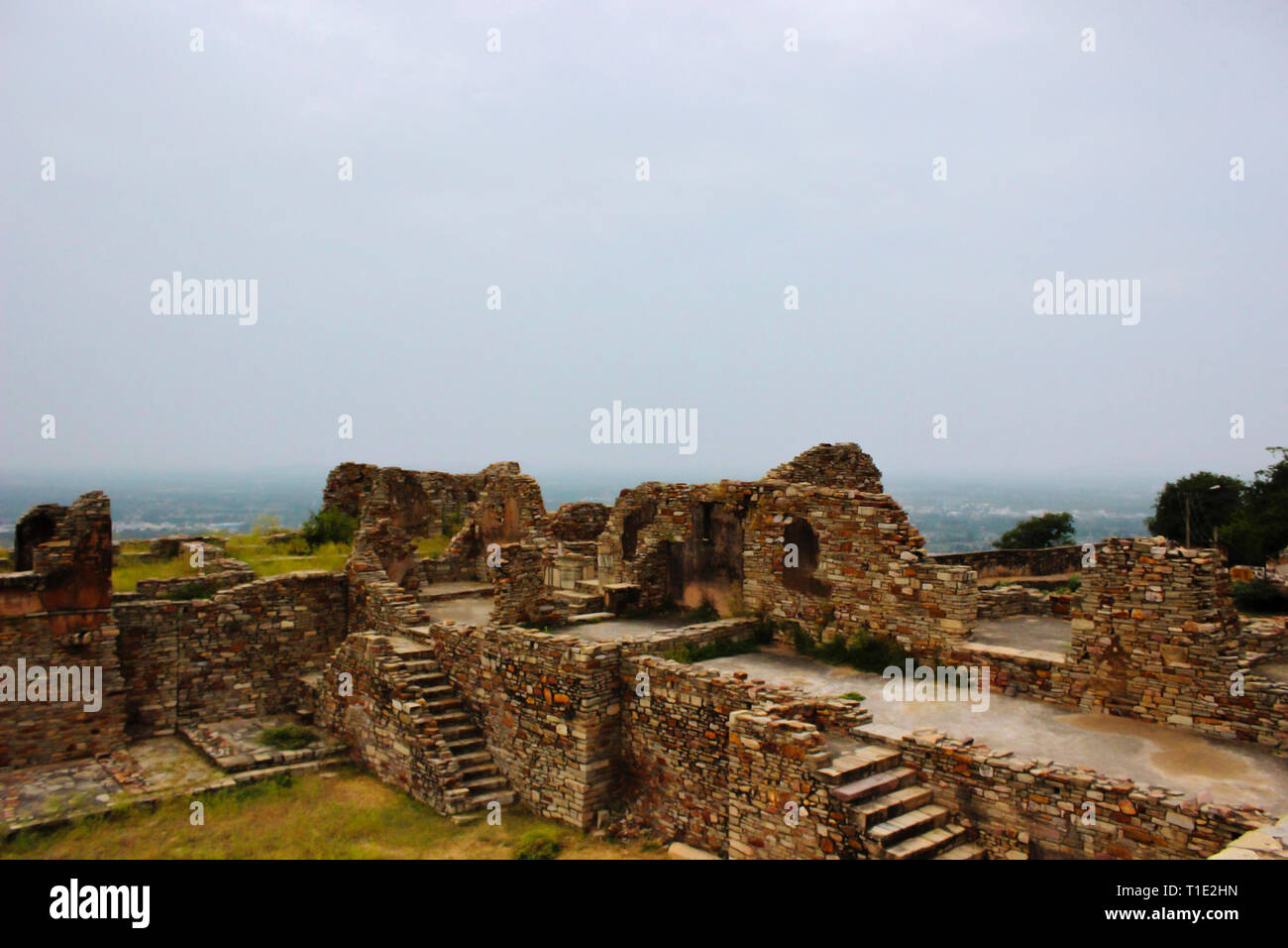 Chittor Fort, Chittorgarh, Rajasthan, Indien. Stockfoto