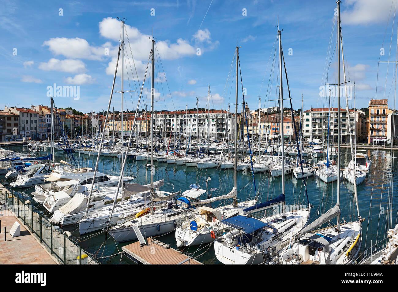 La Seyne-sur-Mer (Frankreich): die Marina *** Local Caption *** Stockfoto