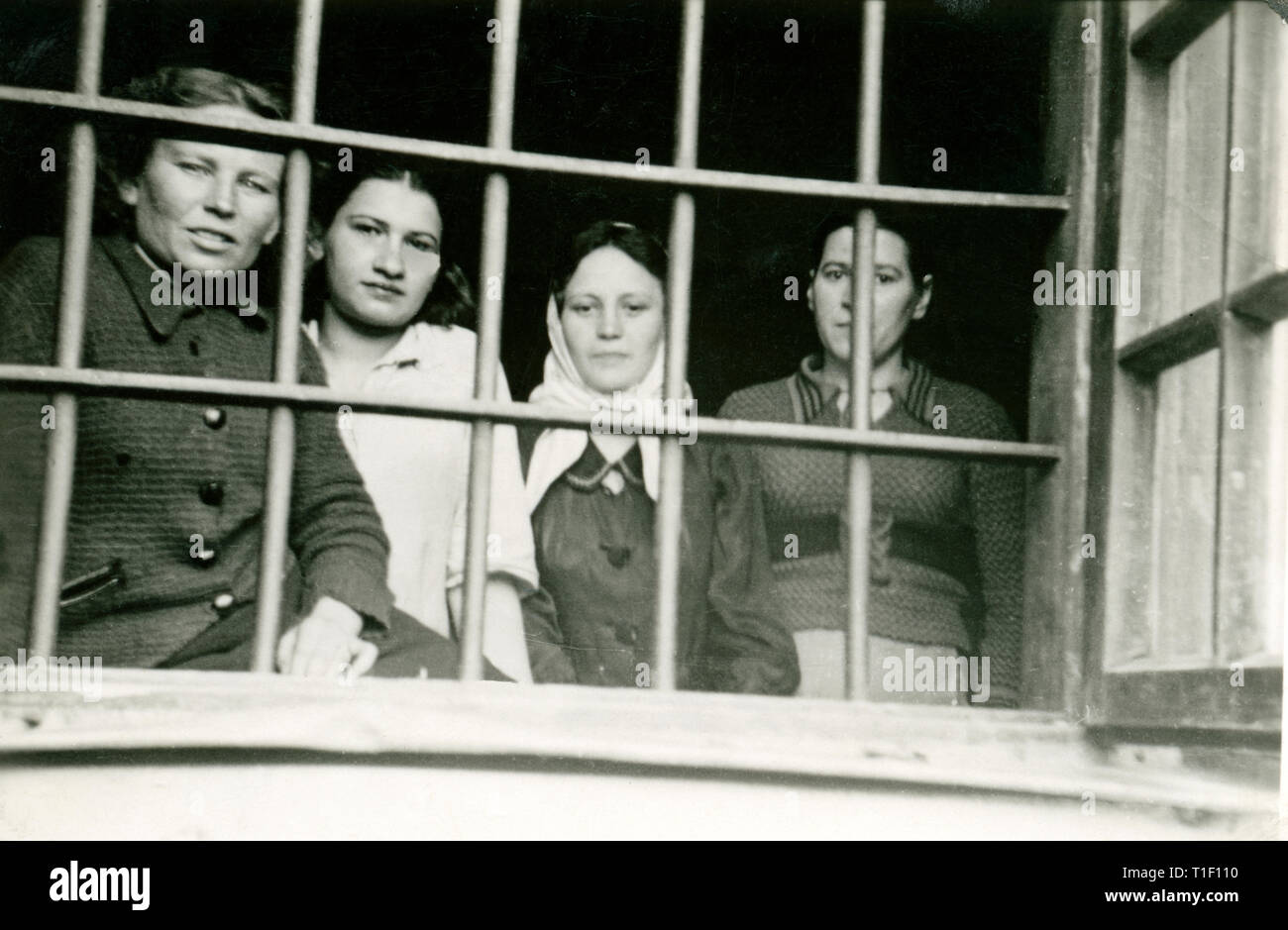Wk II, Polen, Deutschland, 1939 / 1940, ursprünglicher Text: "Diese Frauen schießen aus hinter den Soldaten, zum Tode verurteilen und Schießen tot" gehabt haben., Additional-Rights - Clearance-Info - Not-Available Stockfoto